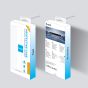 TRUSMI iPhone 13/14 TPU+PC Magnetic Skin-friendly Matte Phone Case Transparent White