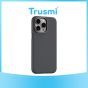 TRUSMI iPhone 14 PU Leather Magnetic Phone Case Grey