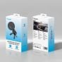 TRUSMI LP06-013 15W Wireless Magnetic Clamping type Car Phone Holder Air Outlet Black
