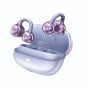 TRUSMI WS18-013 10W OWS Clip-On Wireless Earphone Purple