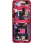 Motorola Razr Plus 2024 / Razr 50 Ultra (XT2451 / 2024) / Razr Plus 2025 (XT2557) Inner LCD with Touch + Frame (Hot Pink)