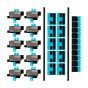 iPhone 16 Pro Motherboard Heat Shield -(3 Piece Set) (10 Pack)