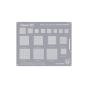 Bumblebee Stencil (QS65) (0.30 / 0.35 / 0.40 / 0.50) Multifunctional Reballing Stencils (Qianli)