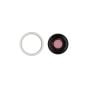iPhone 16e / 17e Back Camera Lens With Bracket & Bezel White