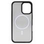 Brilliance LUX iPhone 16 TPU+PC Magnetic Skin-friendly Matte Phone Case Transparent Black