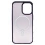 Brilliance LUX iPhone 16 TPU+PC Magnetic Skin-friendly Matte Phone Case Transparent Purple