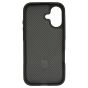 Brilliance LUX iPhone 16 Plus TPU+PC Magnetic Airbag Anti-fall Phone Case  Black
