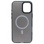 Brilliance LUX iPhone 16 Pro Max Bling Shiny Magnetic TPU+PC Clear Case With Lens Bracket Camera Stand Glitter Black