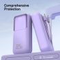 TRUSMI Mini Power Bank Purple with Digital Display PB06-013 (22.5W) (10000mAh)