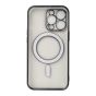 Brilliance LUX For iPhone 13 Pro Max Electroplated Magnetic Case Black