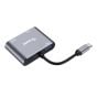 TRUSMI DS01-03 Type-C to HDMI VGA Multiport Adapter – USB 3.0, PD 100W Charging