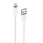 TRUSMI 2.4A USB To iPhone Charging Cable White 1M
