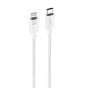 TRUSMI 27W Type C To iPhone Braided Charging Cable White 2M