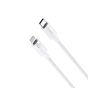 TRUSMI 27W Type C To iPhone Braided Charging Cable White 3M