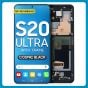 Samsung S20 Ultra 5G LCD with Touch + Frame Cosmic Black (Refurbished)