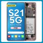 Samsung S21 5G LCD With Touch + Frame Phantom Pink SERVICE PACK