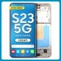 Samsung S23 5G LCD with Touch + Frame After Market OLED Cream
