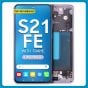 Samsung S21 FE 2021 LCD with Touch + Frame Lavender (Refurbished)