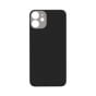 iPhone 12 Mini Back Glass Door without Camera Lens Black ( OEM PULL)