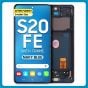Samsung S20 FE 5G LCD With Touch + Frame After Market Navy Blue (Smaller Size)