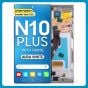 Samsung Note 10 Plus LCD With Touch + Frame After Market Aura White (Smaller Size)