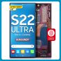 Samsung S22 Ultra 5G LCD with Touch + Frame After Market Burgundy (BIG SIZE) 6.81'
