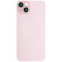iPhone 15 Plus Back Glass W/Steel Plate Pink (OEM PULL)