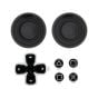 Playstation 5 Controller Button Sets (16 Piece Set) (Midnight Black)