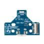 PlayStation 4 Controller (Version 1: JDS-001) USB Charging Port Board With 14-Pin Flex Cable