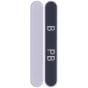 iPhone 14 / 14 Plus - 5G Glass Edge Strip (Purple)