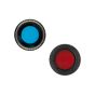 iPhone 15 / 15 Plus Back Camera Lens With Bracket & Bezel (2 Piece Set) (Premium) (Green)