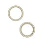 iPhone 15 / 15 Plus Back Camera Bezel Ring (Yellow) - 2 Piece Set