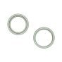 iPhone 15 / 15 Plus Back Camera Bezel Ring (Green) - 2 Piece Set