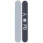 iPhone 15 / 15 Plus 5G Glass Edge Strip (Blue)
