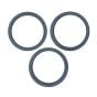 iPhone 15 Pro Back Camera Bezel Ring (Blue Titanium) - 3 Piece Set