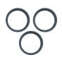 iPhone 15 Pro Max Back Camera Bezel Ring (Blue Titanium) - 3 Piece Set