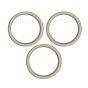 iPhone 15 Pro Max Back Camera Bezel Ring (Natural Titanium) - 3 Piece Set