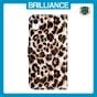 Brilliance LUX iPhone XR Flip PU Leather Wallet 3D Print Leopard with Wrist Strap Case
