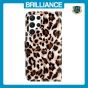 Brilliance LUX Samsung S23 Ultra Flip PU Leather Wallet 3D Print Leopard with Wrist Strap Case