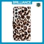 Brilliance LUX Samsung S24 Flip PU Leather Wallet 3D Print Leopard with Wrist Strap Case
