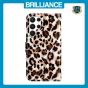Brilliance LUX Samsung S24 Ultra Flip PU Leather Wallet 3D Print Leopard with Wrist Strap Case