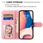 Brilliance LUX iPhone 14 Flip PU Leather Wallet 3D Print Pink Bear with Wrist Strap Case