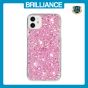 Brilliance LUX iPhone 11 Big Hole TPU Star Glitter Crystal Clear Case Pink