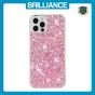 Brilliance LUX iPhone 12 Pro Max Big Hole TPU Star Glitter Crystal Clear Case Pink
