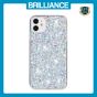 Brilliance LUX iPhone 11 Big Hole TPU Star Glitter Crystal Clear Case White
