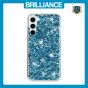 Brilliance LUX iPhone XR Big Hole TPU Star Glitter Crystal Clear Case Blue