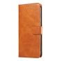 Brilliance LUX iPhone 6/7/8 Book Flip Soft PU Leather Wallet with Card Pockets Case Light Brown