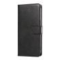 Brilliance LUX iPhone 12 Pro Max Book Flip Soft PU Leather Wallet with Card Pockets Case Black