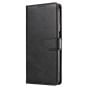 Brilliance LUX Samsung S23 Ultra Book Flip Soft PU Leather Wallet with Card Pockets Case Black