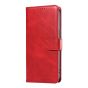 Brilliance LUX iPhone 14 Pro Max Book Flip Soft PU Leather Wallet with Card Pockets Case Red